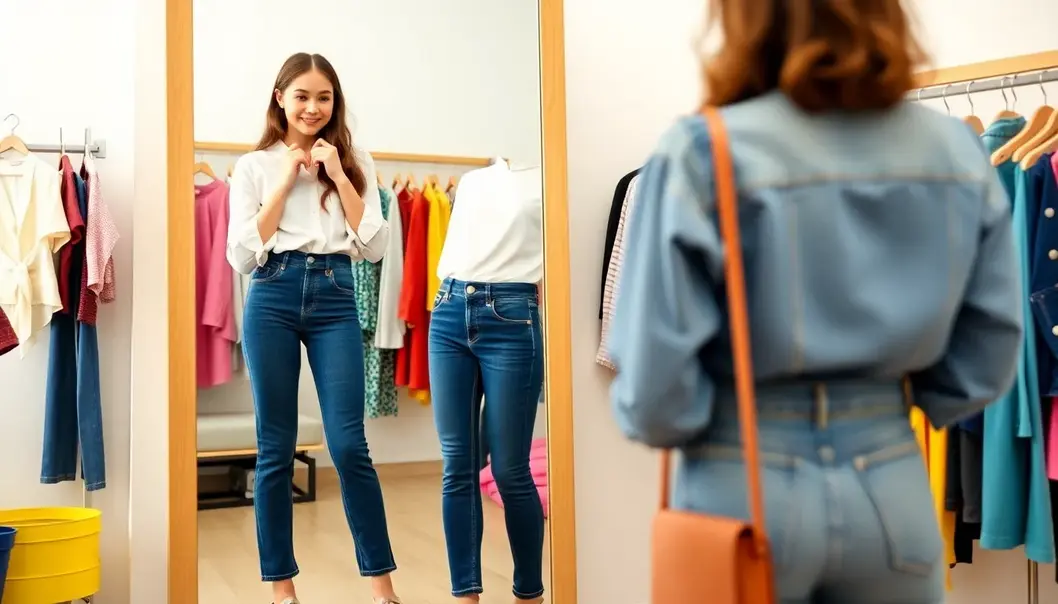 Discover the perfect fit with high-waisted styles and strategic tailoring.